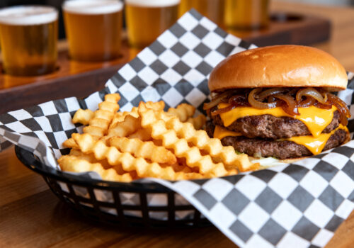 VFW Post Burger Basket
