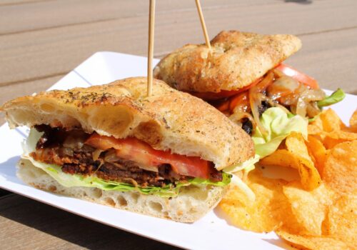 Brisket Sandwich at River Oaks