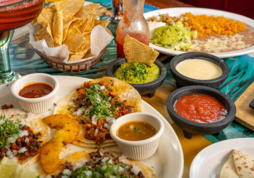 Las Margaritas Dinner Table