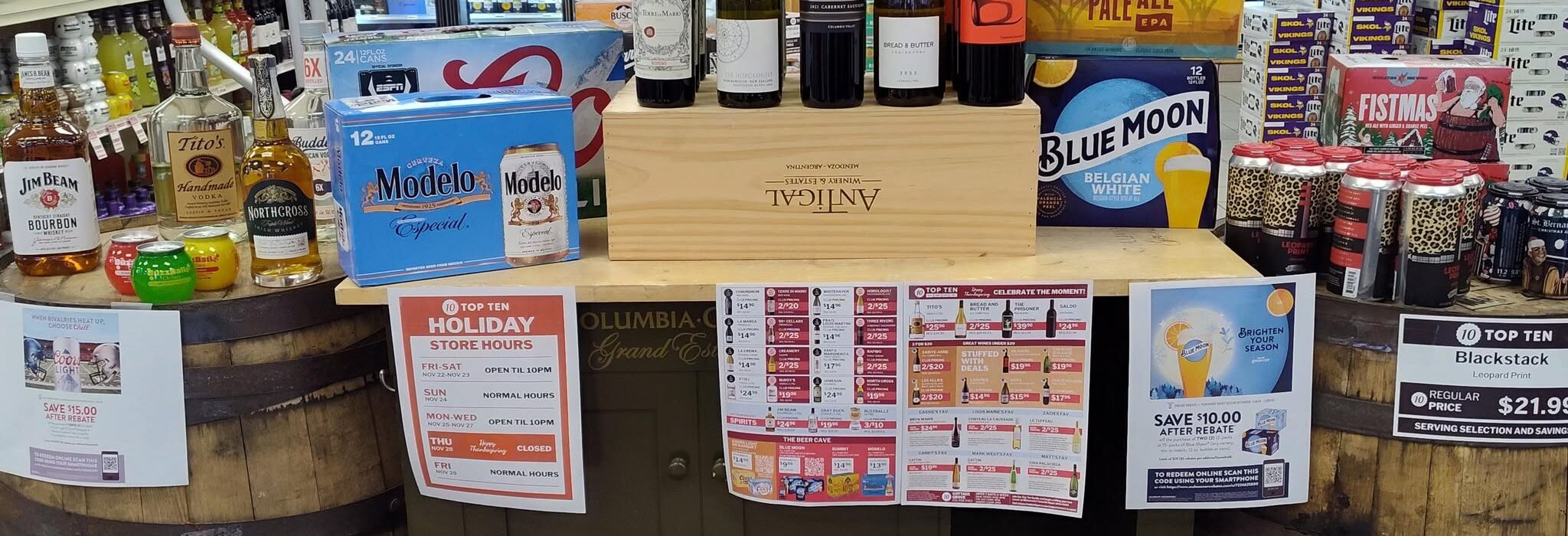 Top Ten Liquor